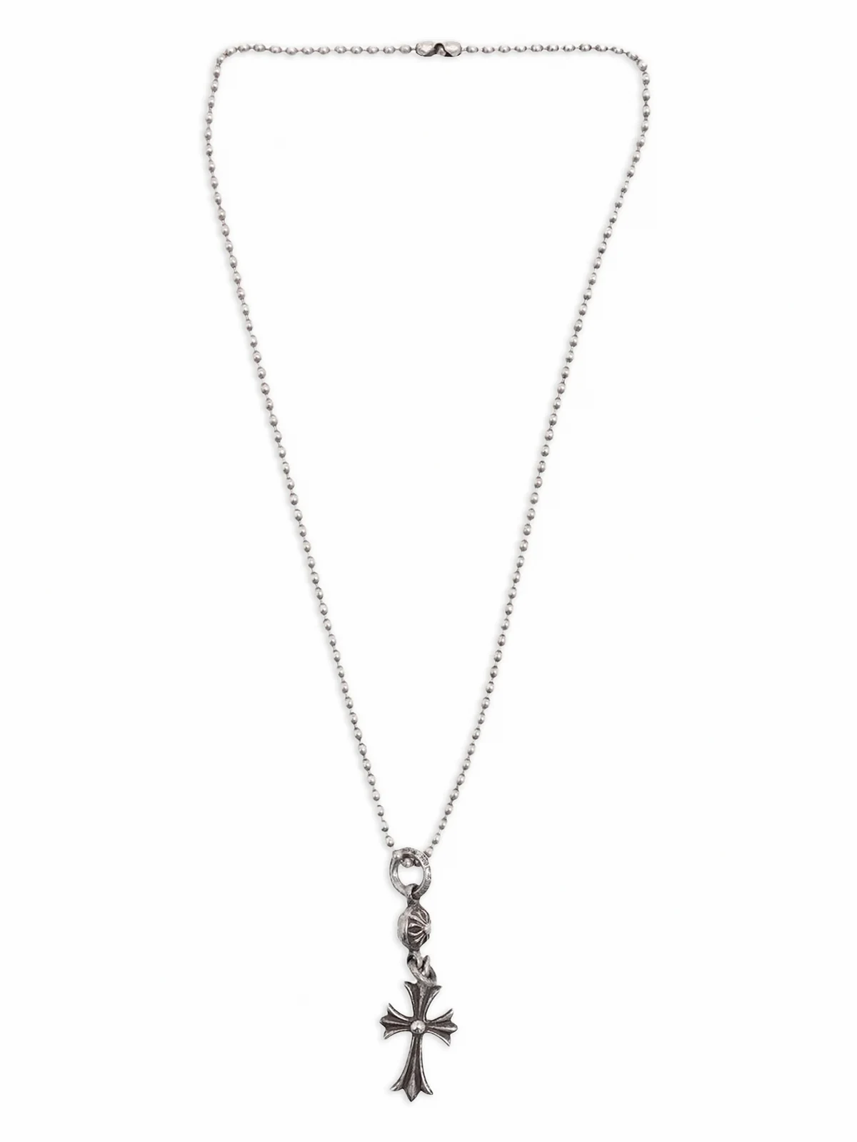 cross ball-chain necklace
