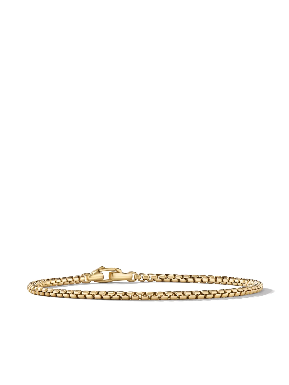 18kt yellow gold Box Chain bracelet (2.7mm)