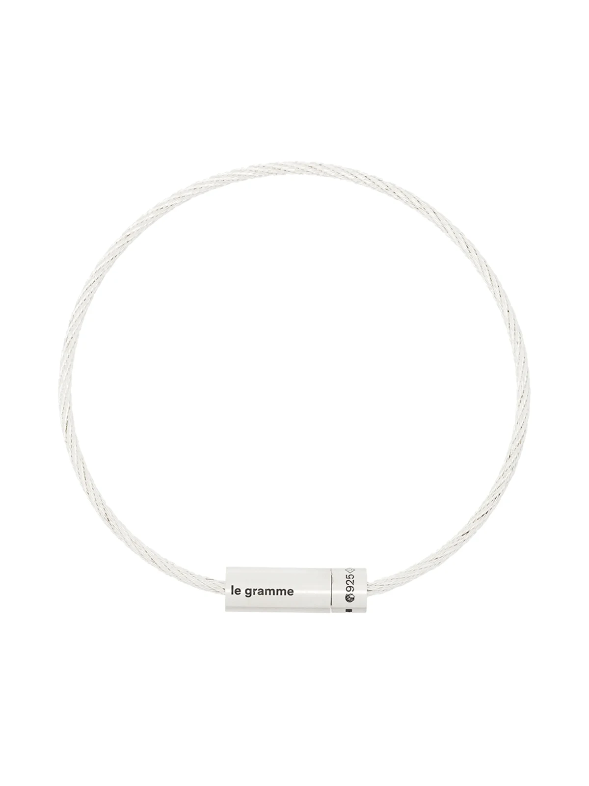 Le 7g brushed cable bracelet