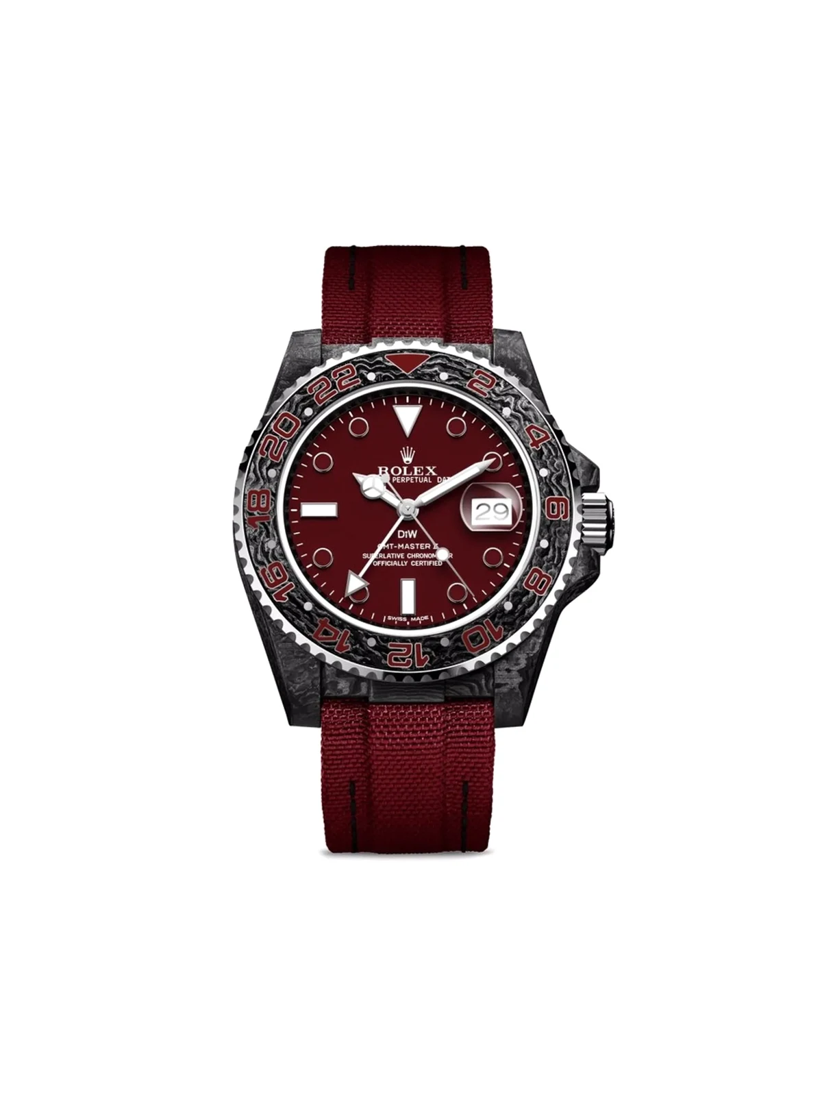 pre-owned customised GMT "Q" Project 40mm