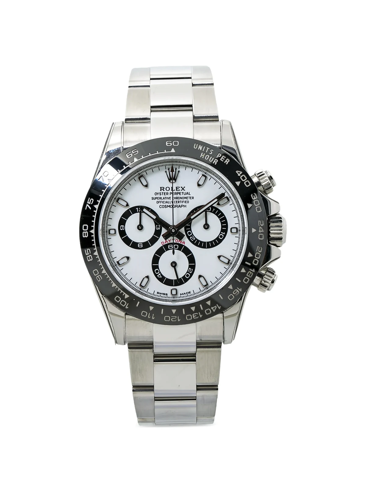Daytona Panda black bezel 40mm watch
