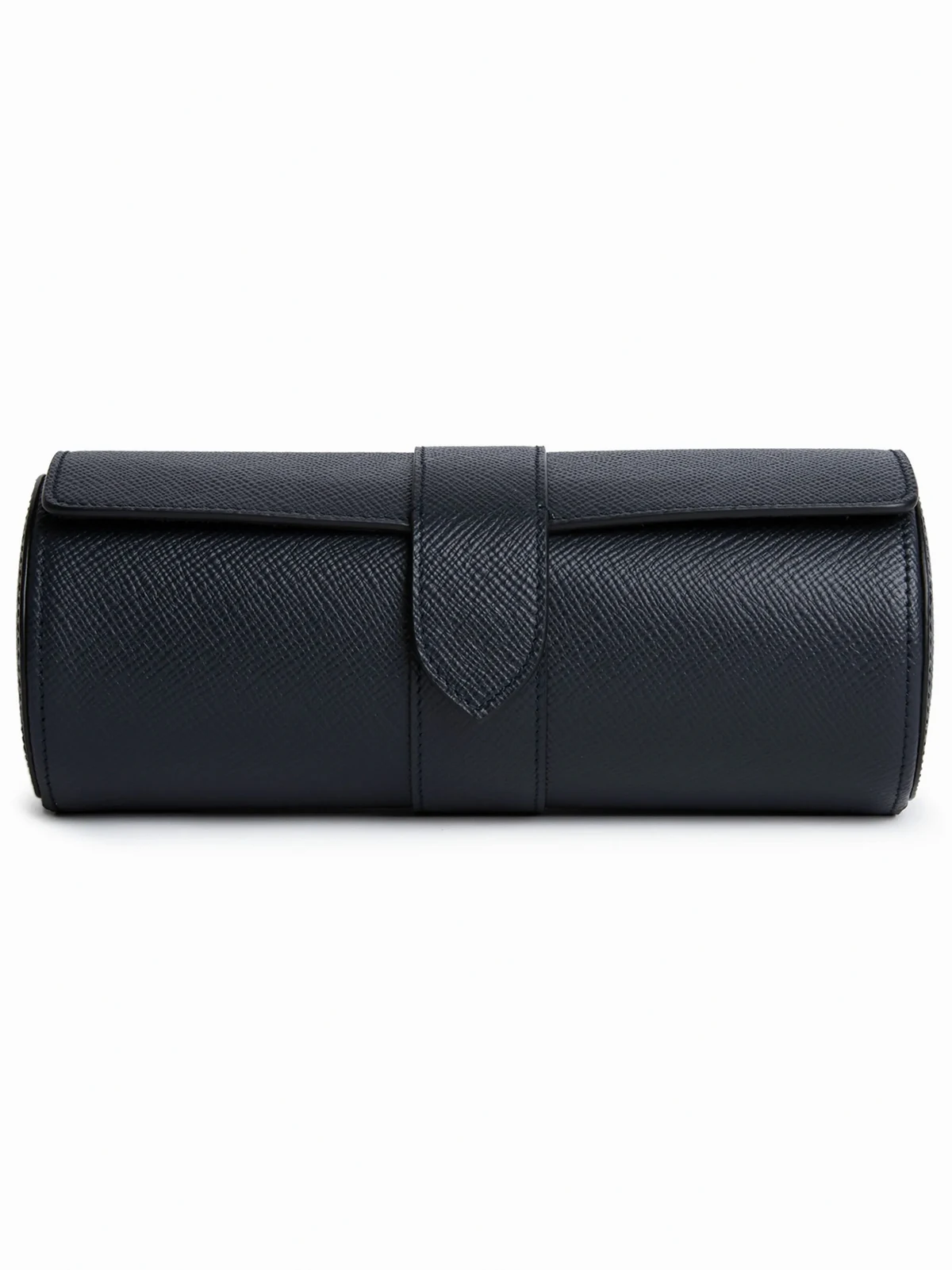 Panama leather 3-watch roll