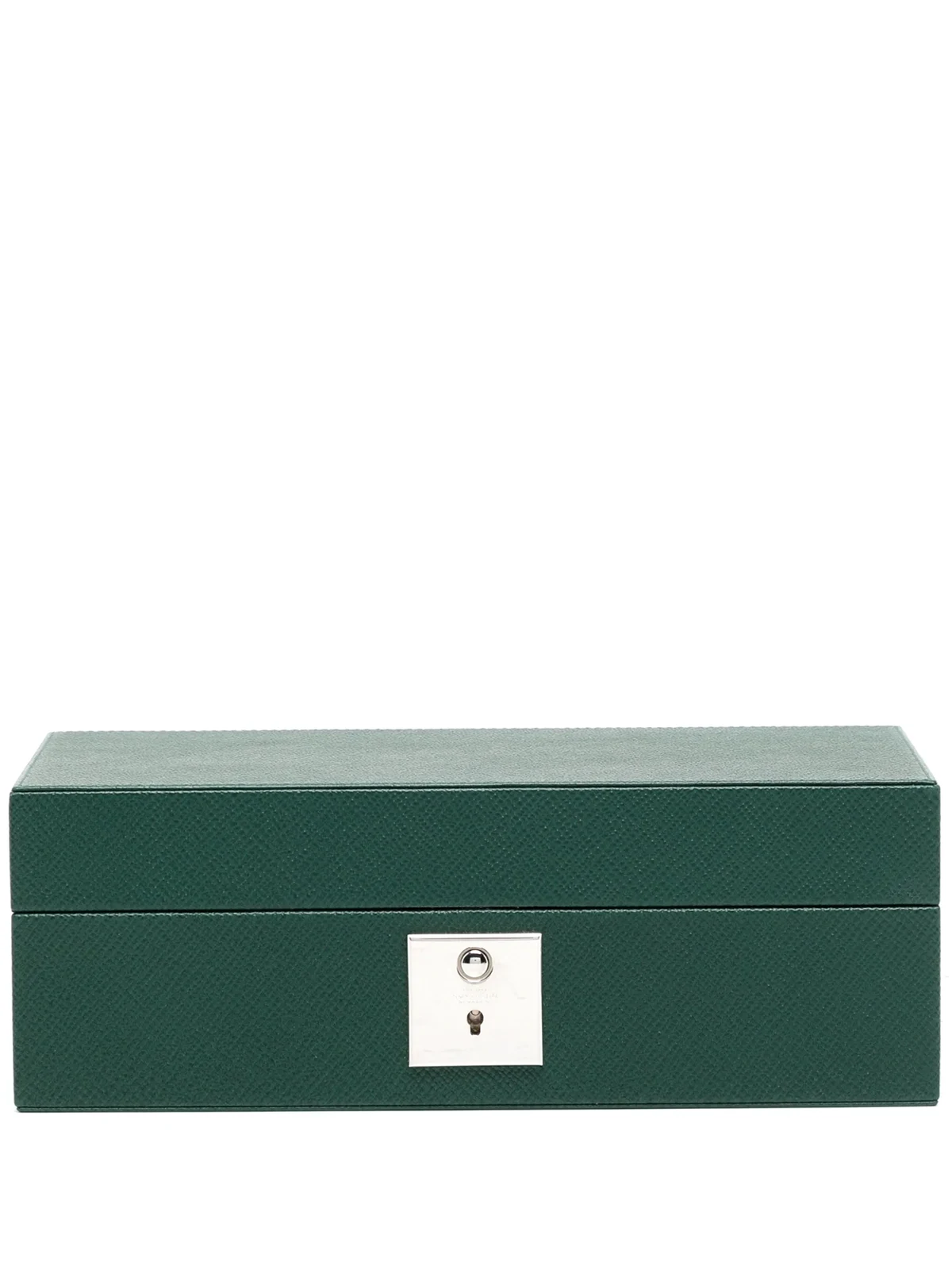 Panama leather watch box