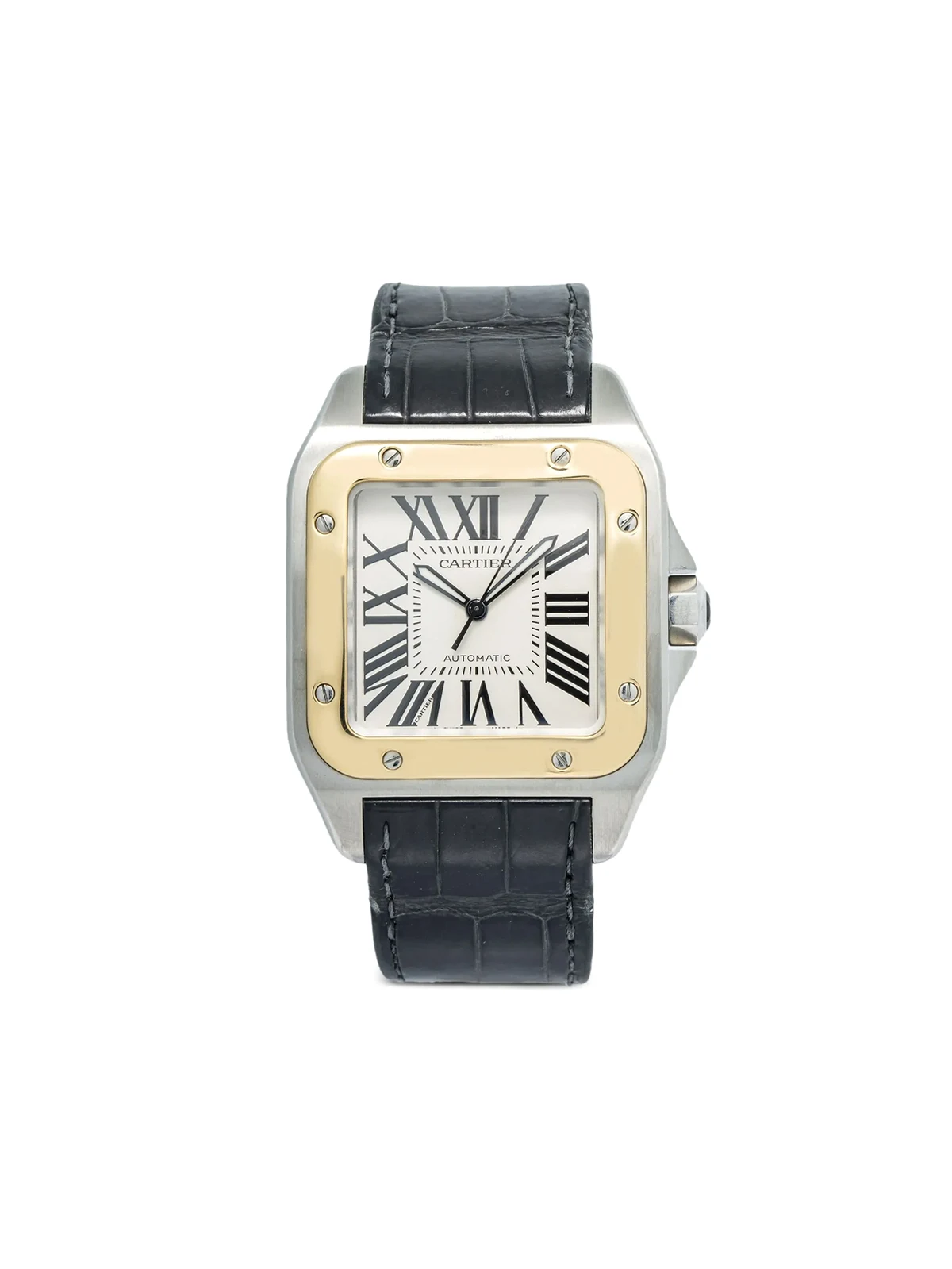 pre-owned Santos 100 38mm