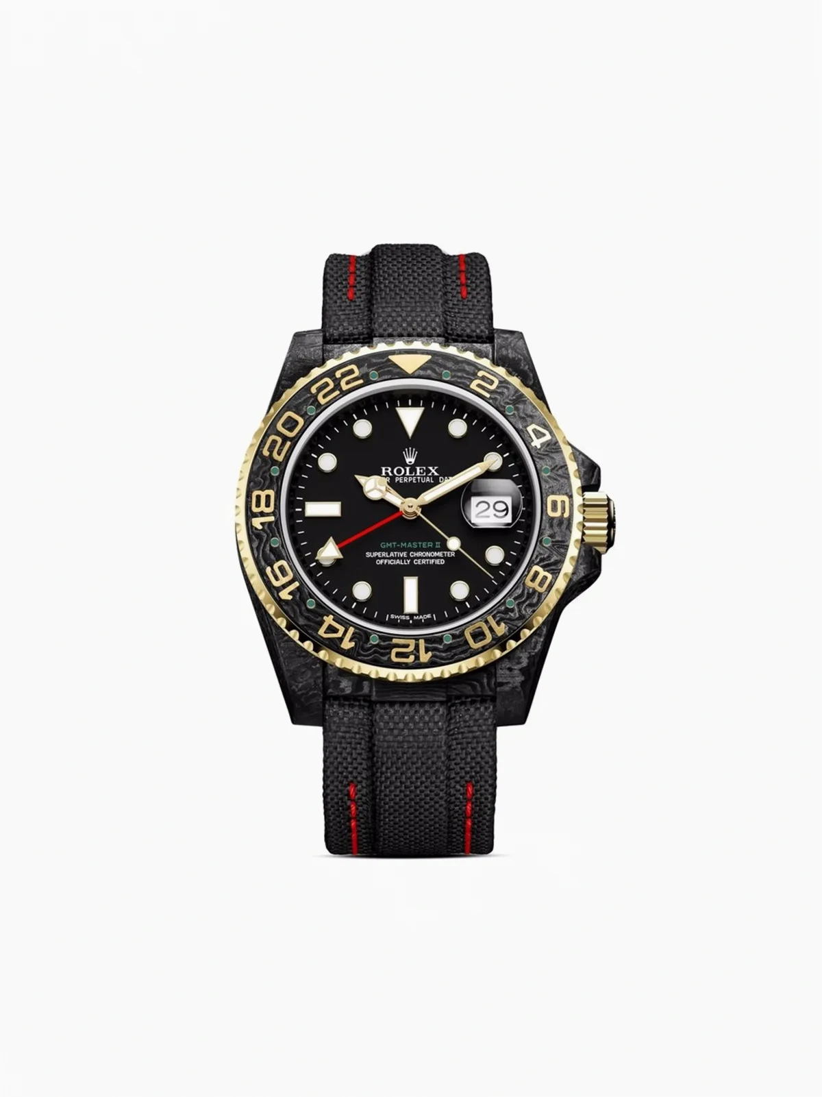 Personalisierte DiW GMT-Master II Golden Speedster 40mm