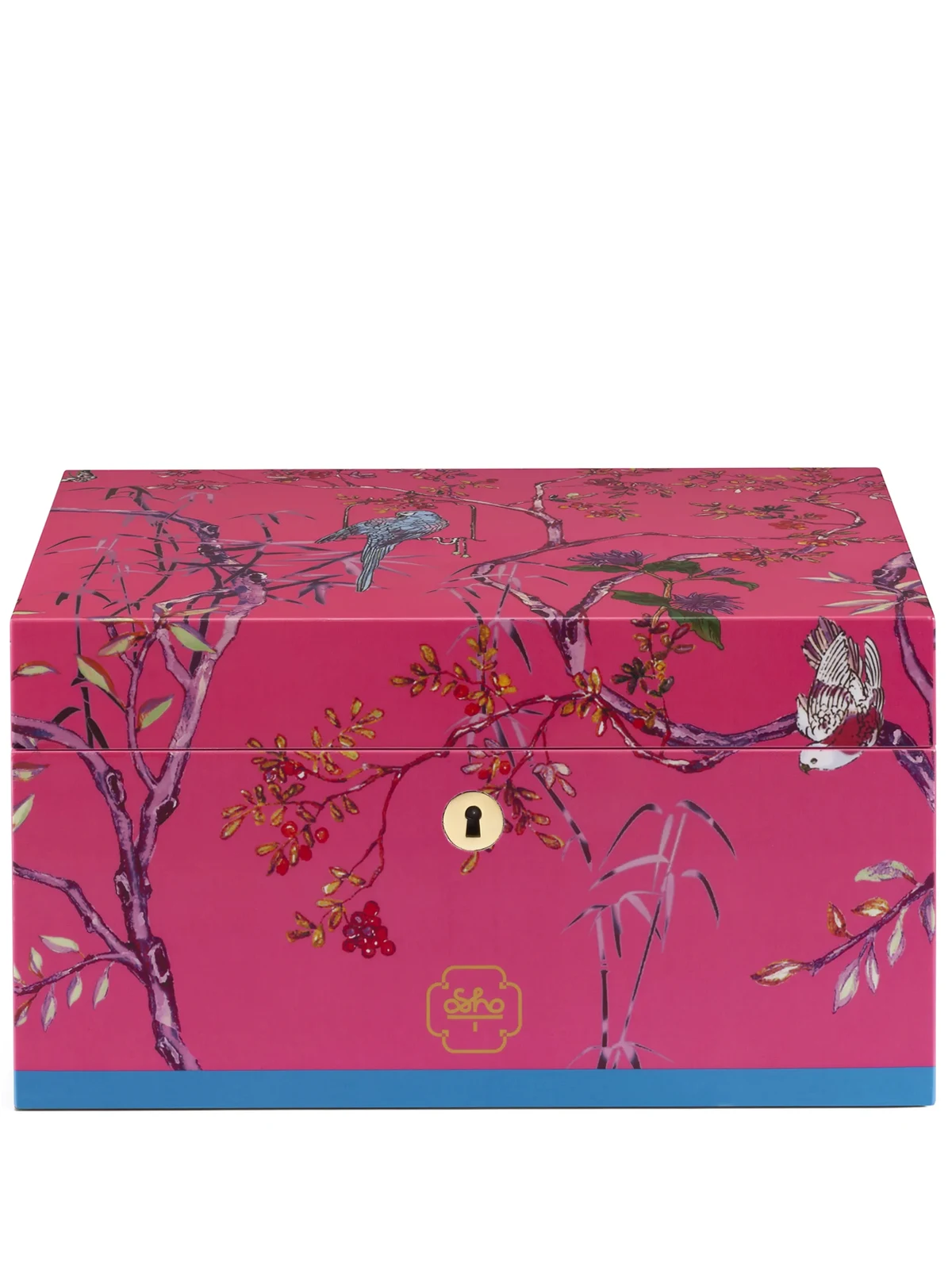 Forbidden Garden lacquer jewellery box