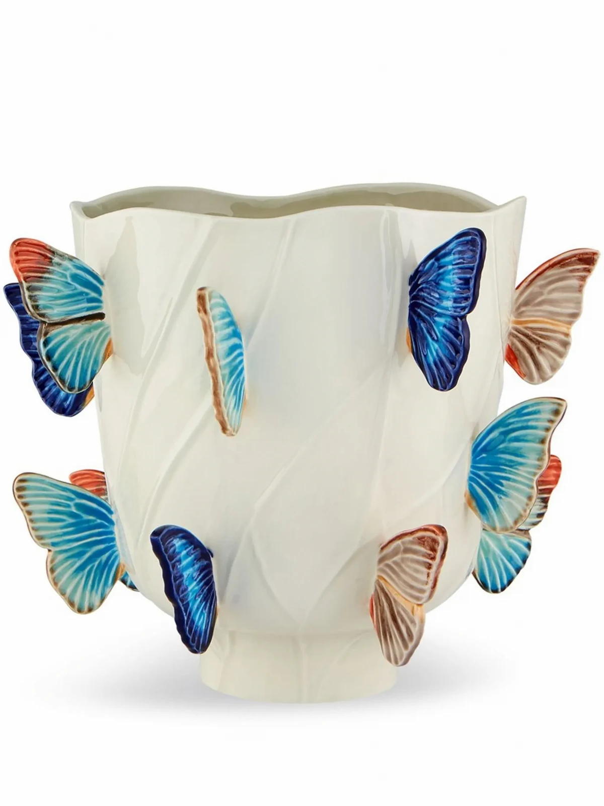 'Cloudy Butterflies' vase