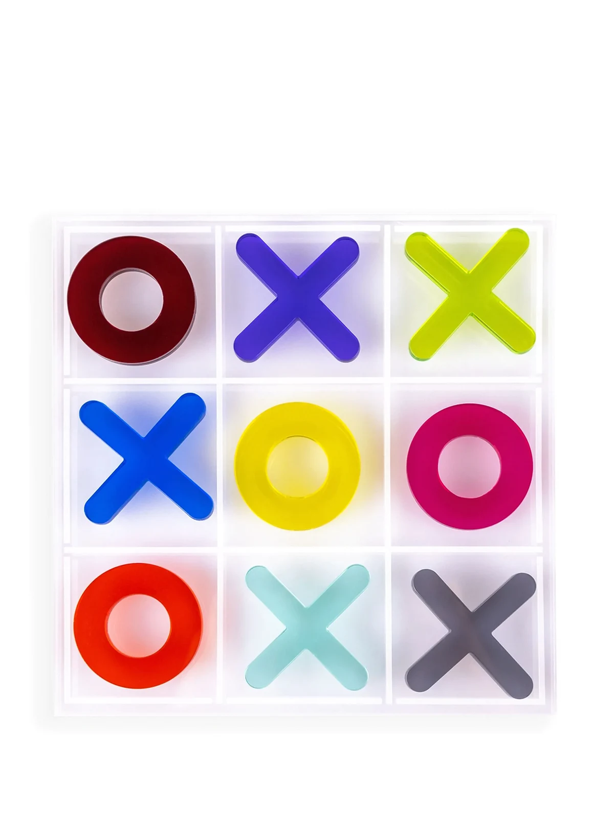 colour-block tic-tac-toe game