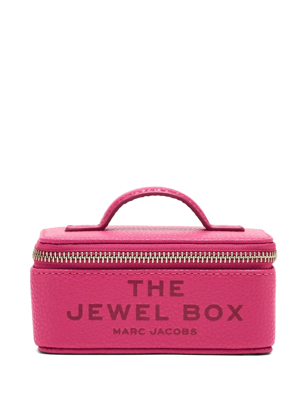 The Jewel zip leather jewellery box