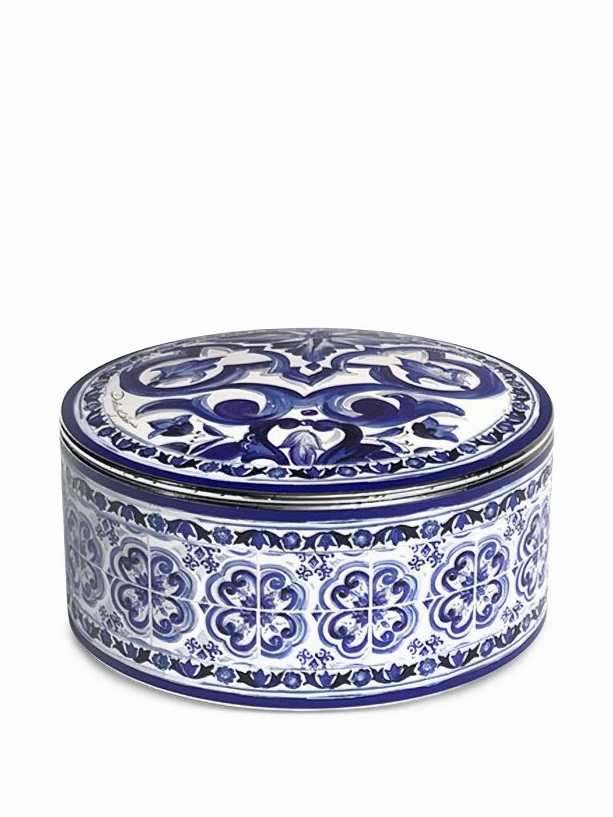 Mediterranean patterned box (12cm x 6.8cm)