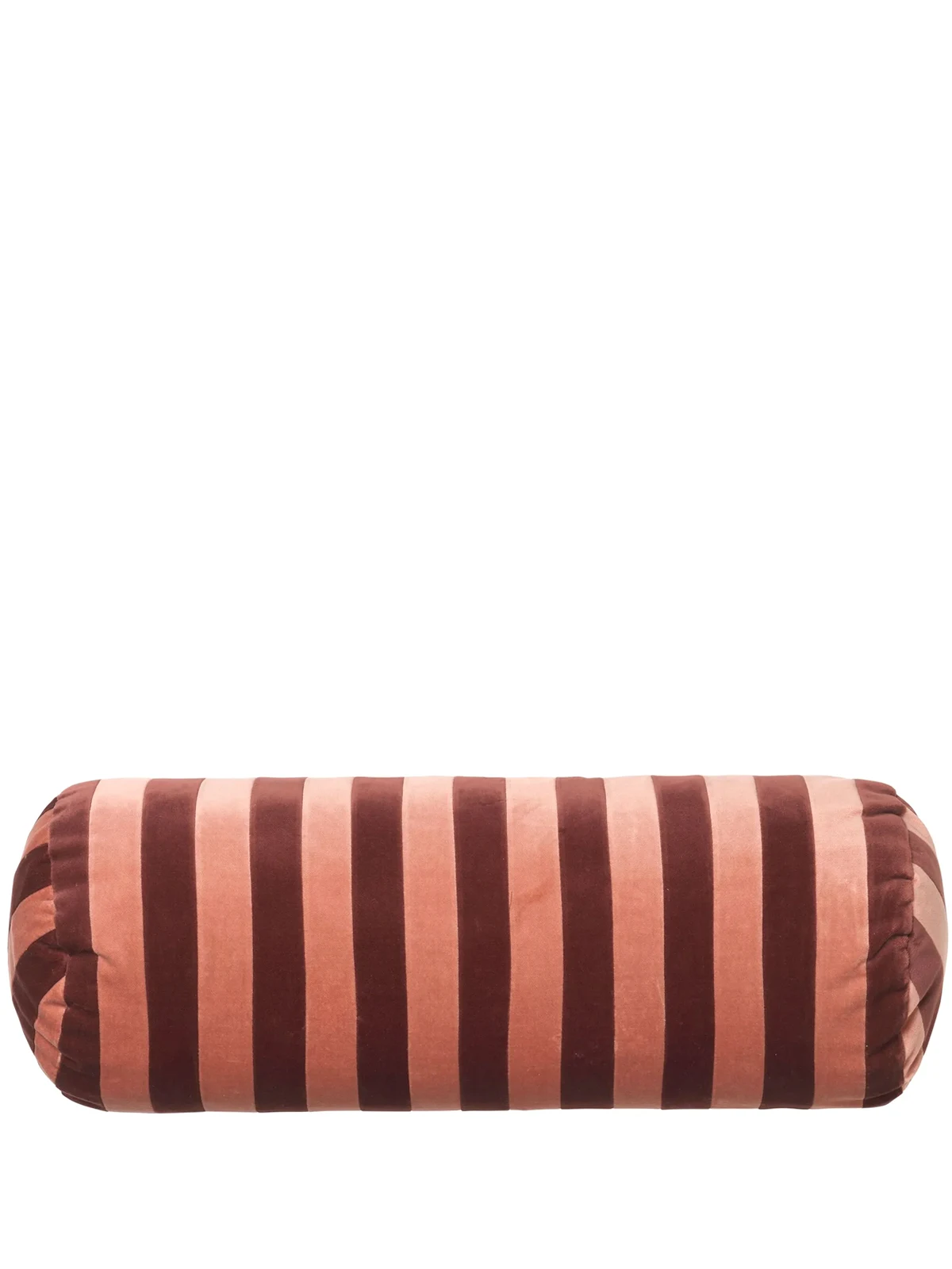 Bolster Stripe velvet cushion (20cm x 60cm)
