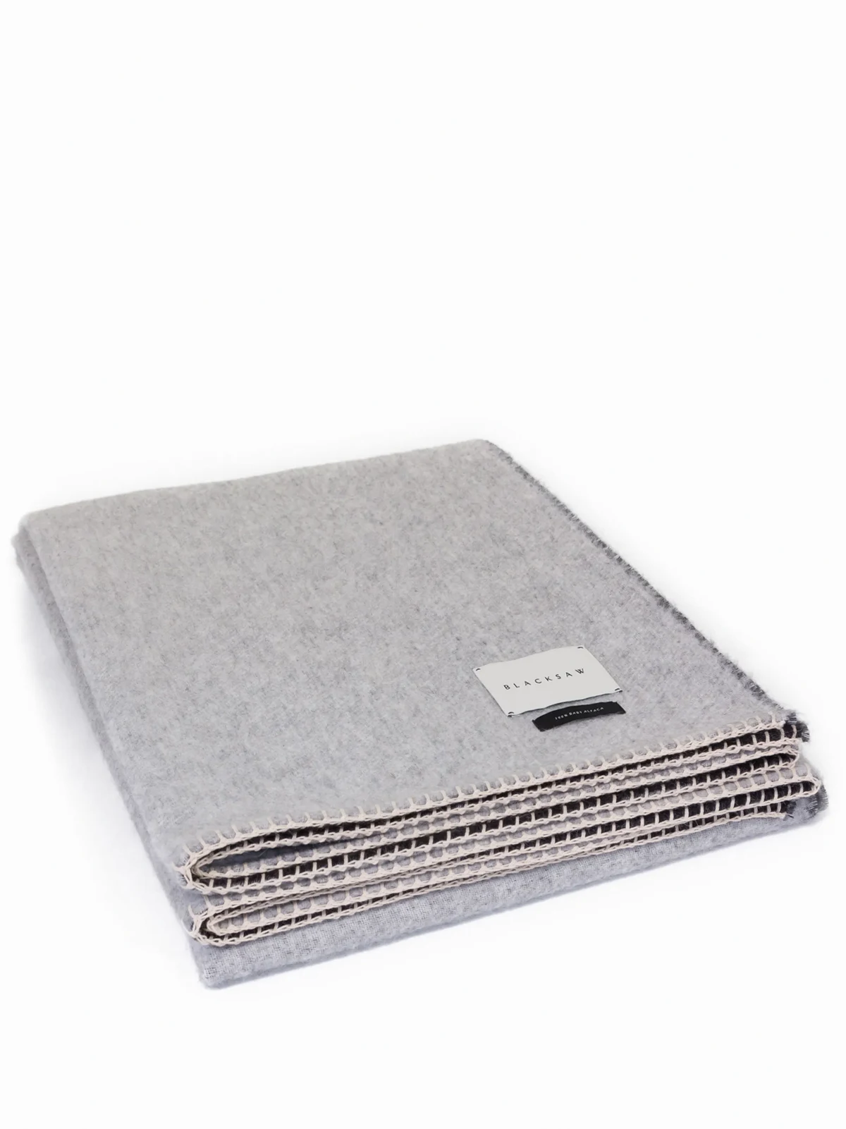 Peyote alpaca-wool throw