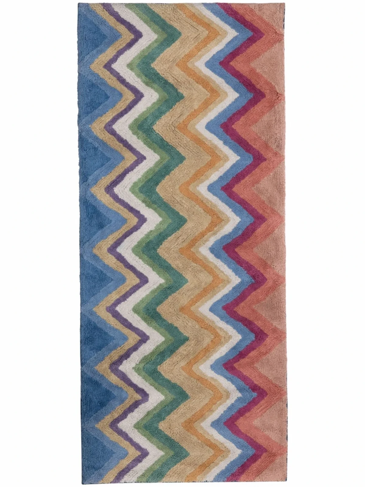 Teppich mit Zickzackmuster