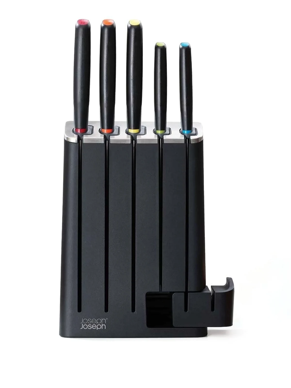 Elevate SlimBlock Messer mit Anspitzer (5er-Set)