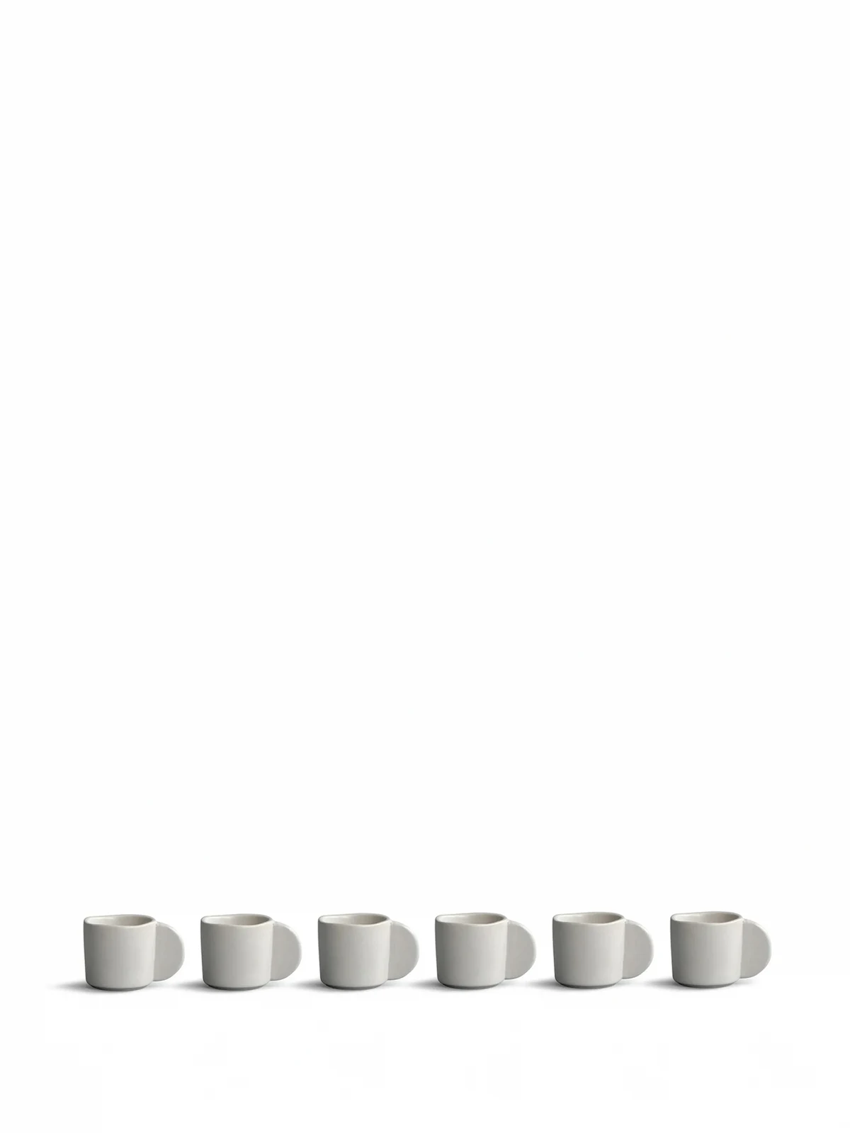 Native coffee cup set (6-person setting)