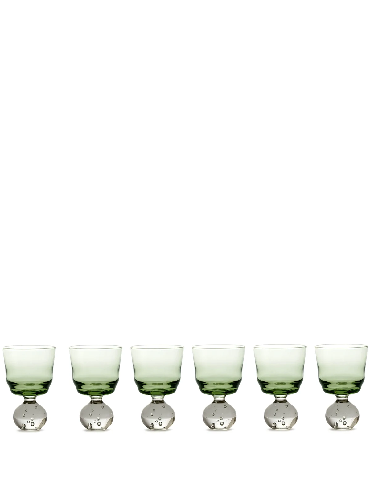 x Bela Silva Eternal Snow kleines Stielglas (6er-Set)