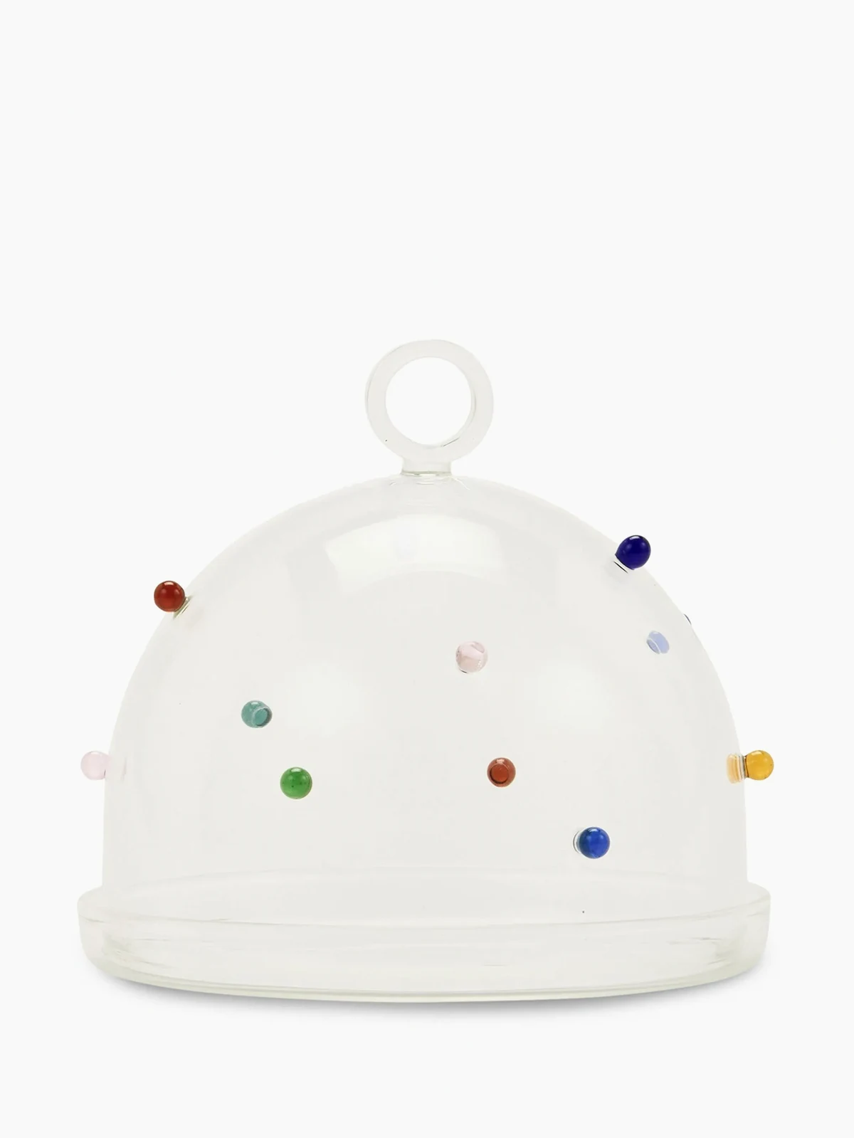 pomponette bell glass