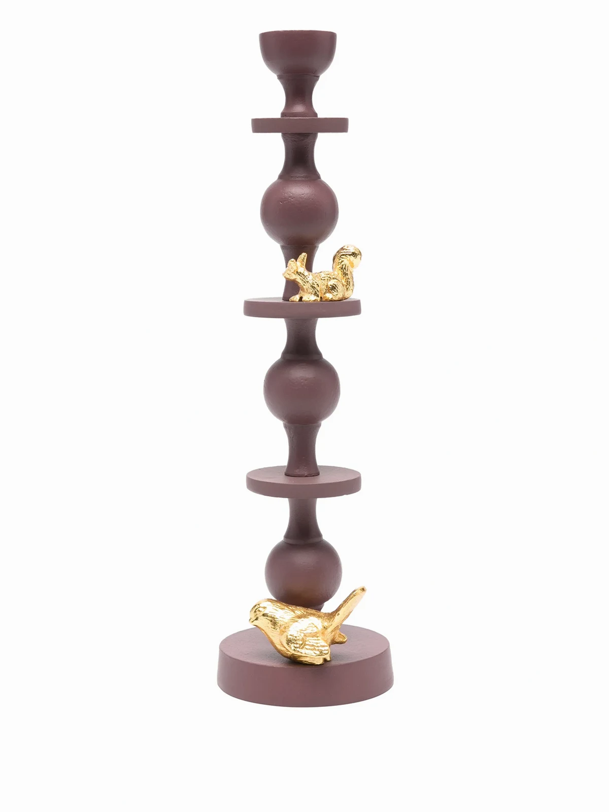 Climbing Pole candle holder (H37cmxW10)