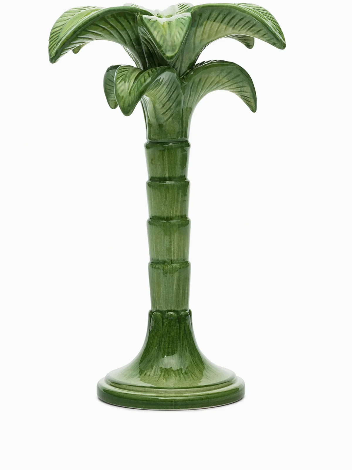 palm tree medium candle holder