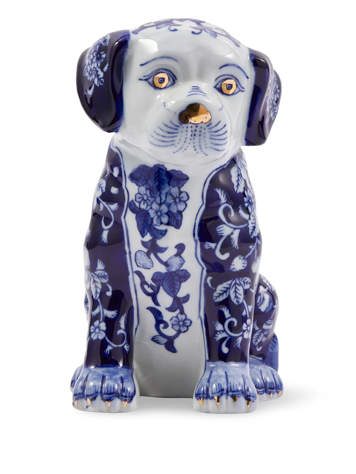 Puppy porcelain dog figurine