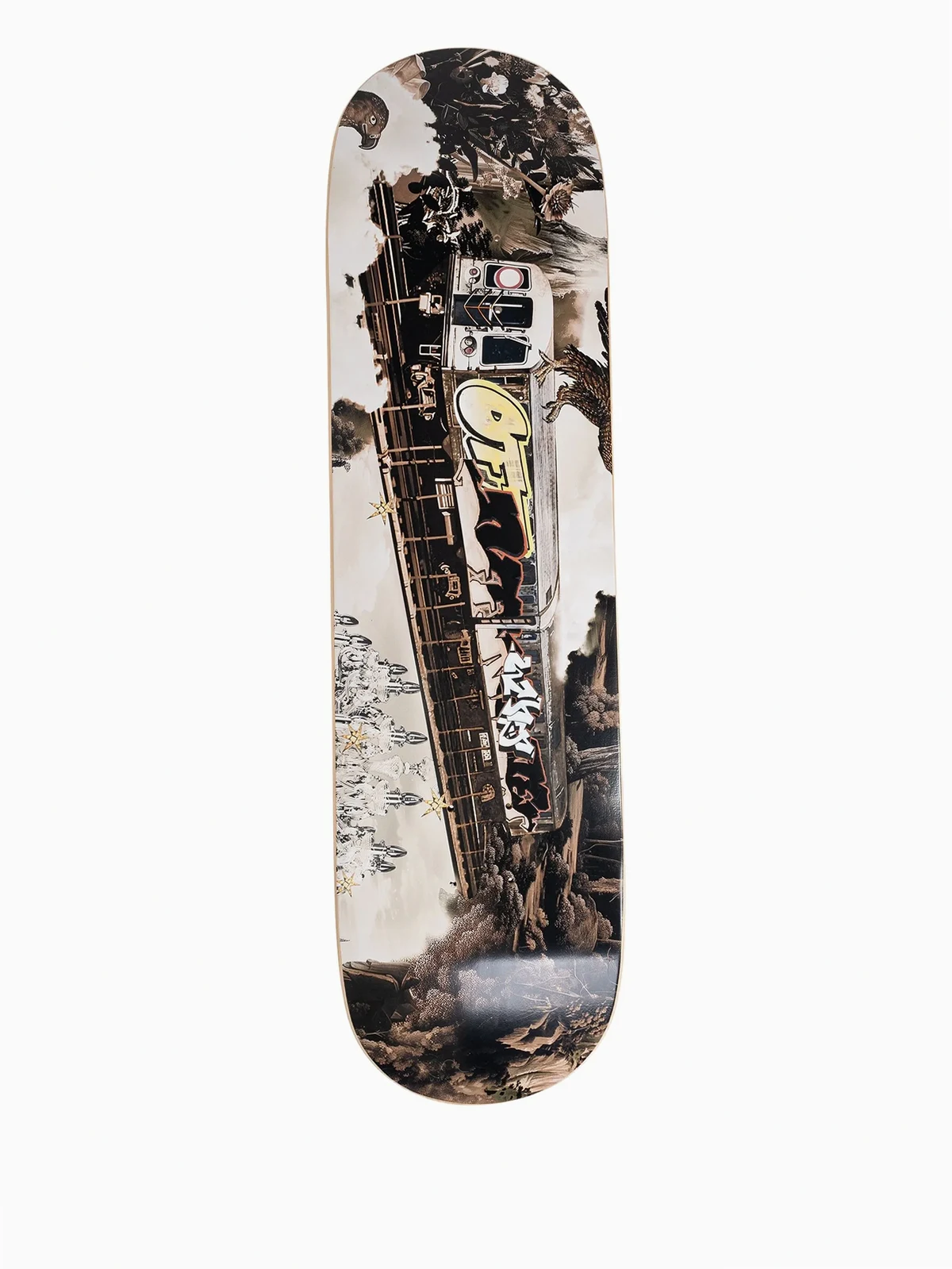 graphic-print skateboard