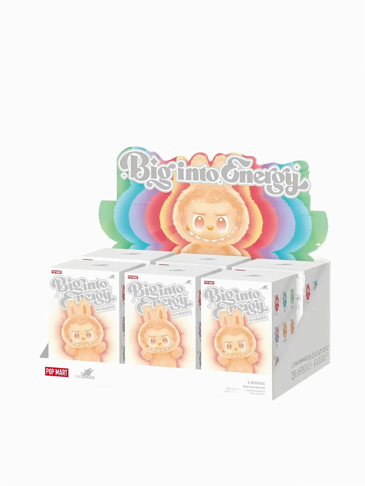 Labubu The Monsters Big into Energy Series Vinyl single keyring