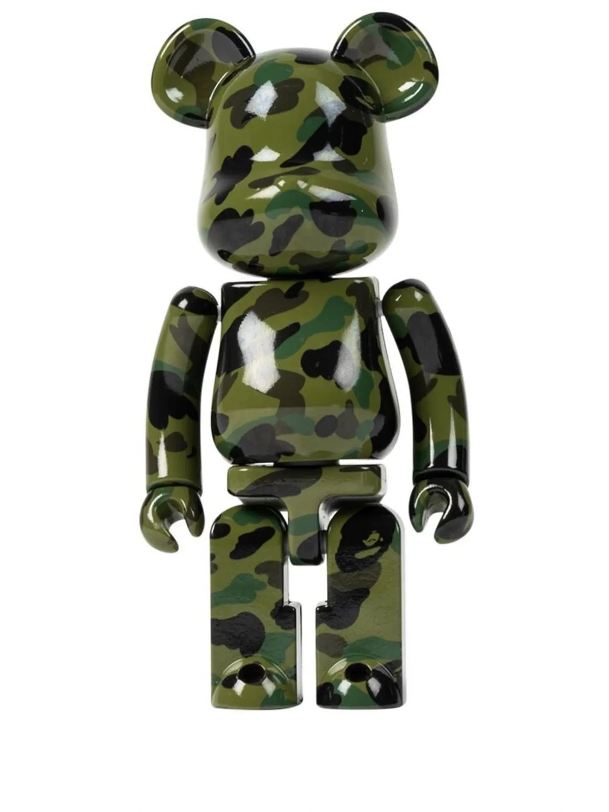x A BATHING APE 1st Camo Chogokin BE@RBRICK 200% figure