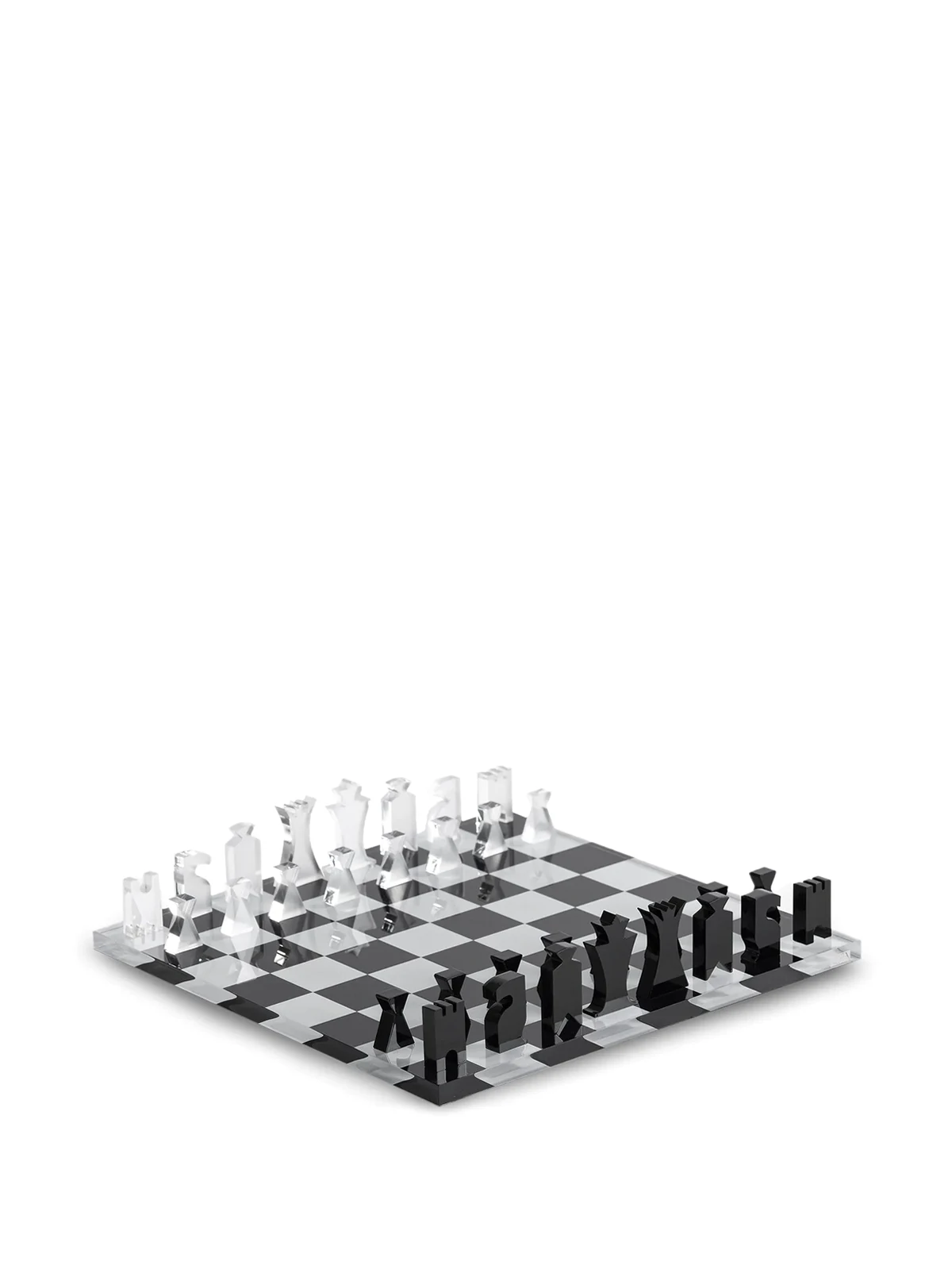 acrylic chess set