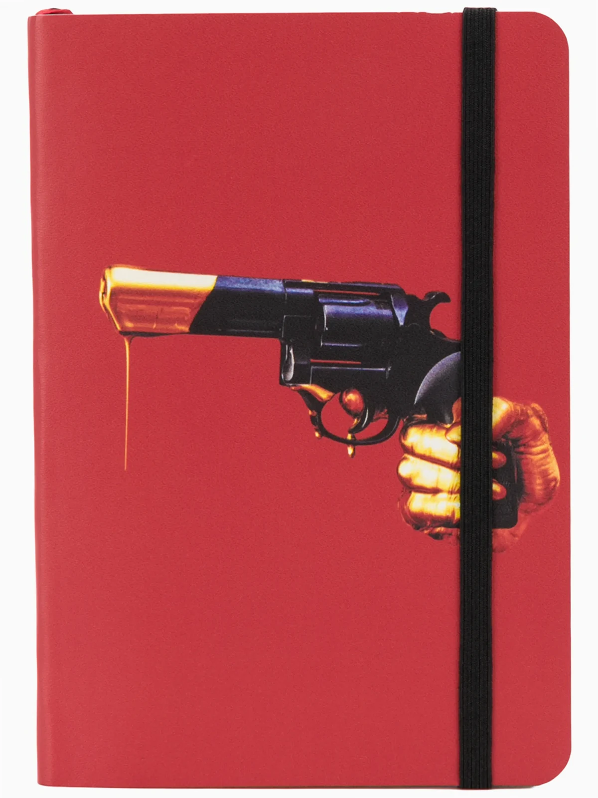 Notizbuch mit Pistolen-Print