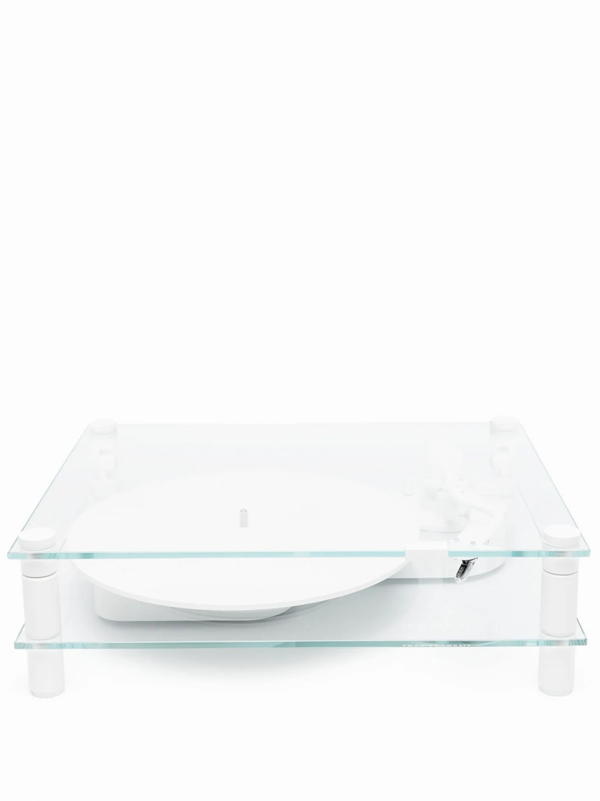 Transparent Turntable Plattenspieler