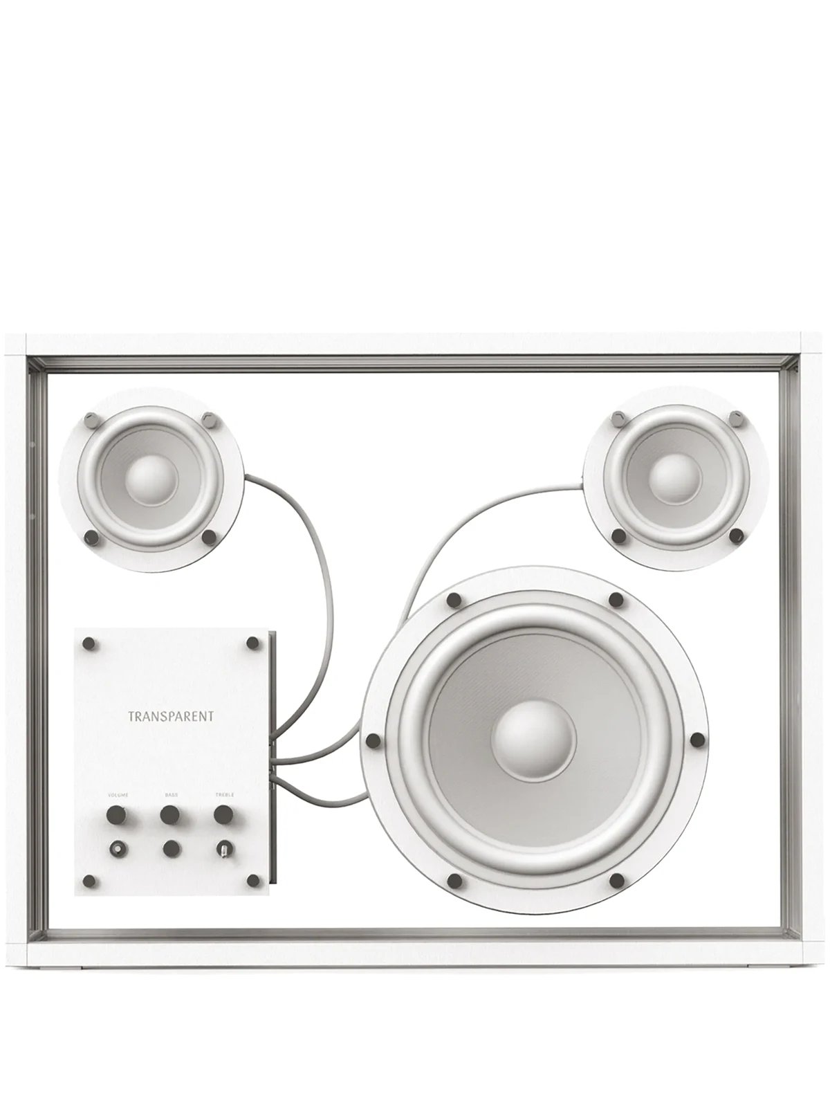 Großer Transparenter Lautsprecher