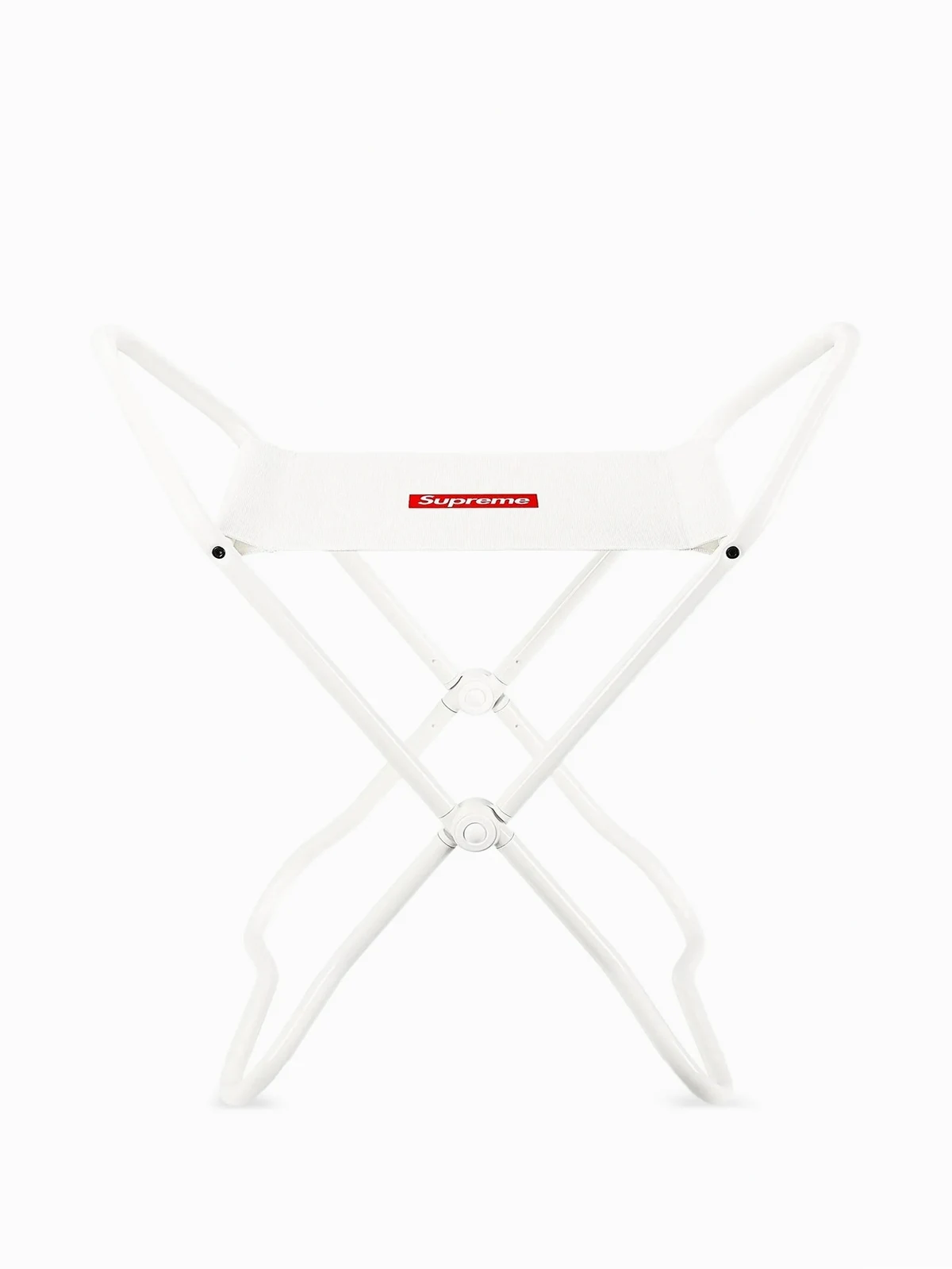 x Lectus logo-patch stool
