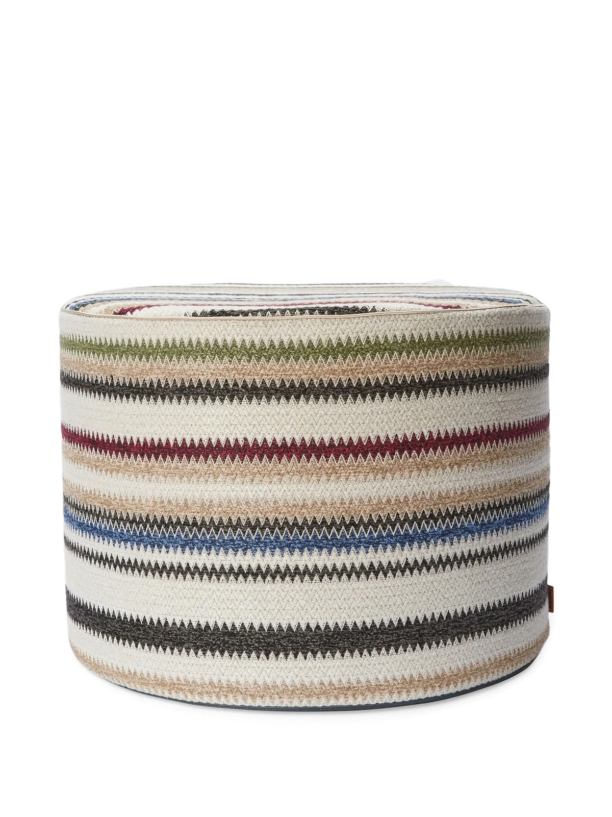 striped zig-zag stool (40cm x 30cm)