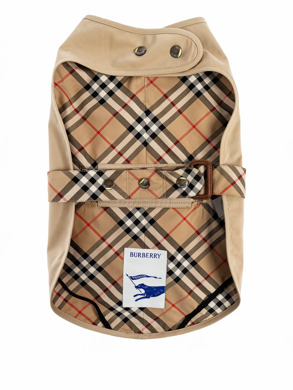 Hundemantel aus Gabardine