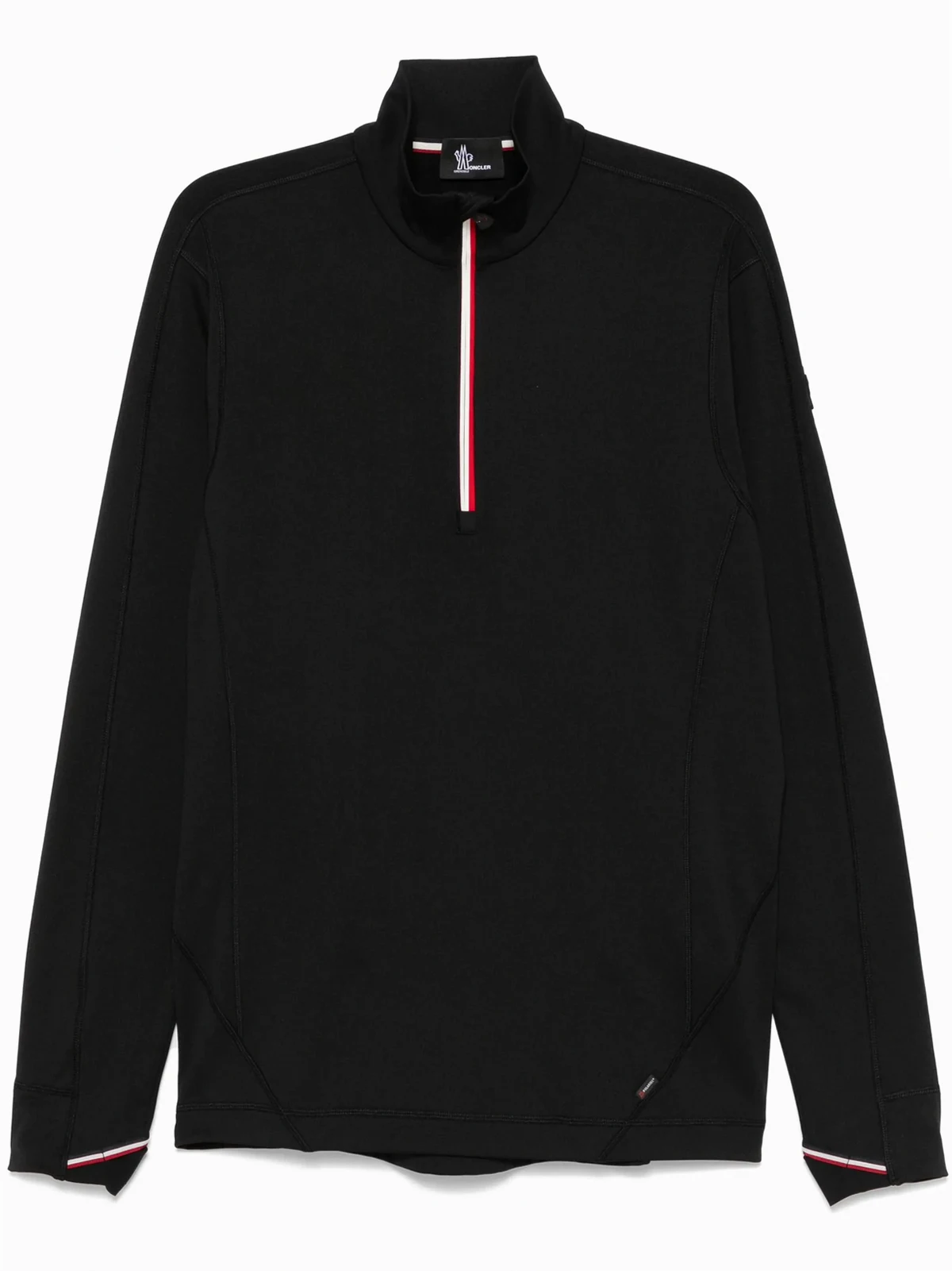 Polartec® Sweatshirt mit kurzem Reißverschluss