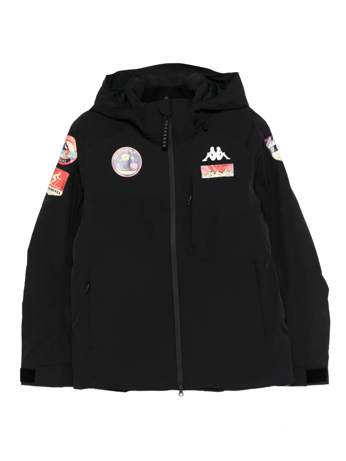 x Kappa Kapuzenjacke mit Patch