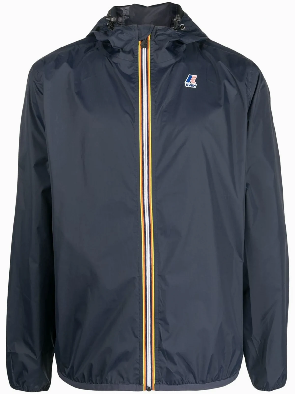 Le Vrai logo-patch hooded jacket