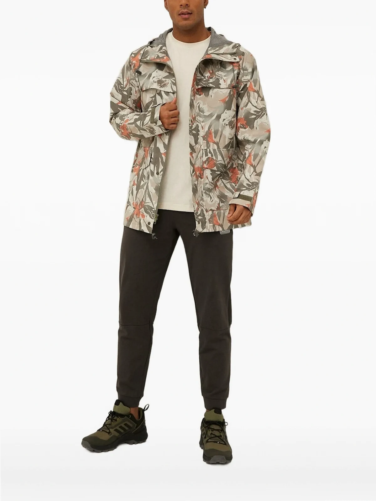 IBEX™ II Kapuzenjacke mit Blumen-Print