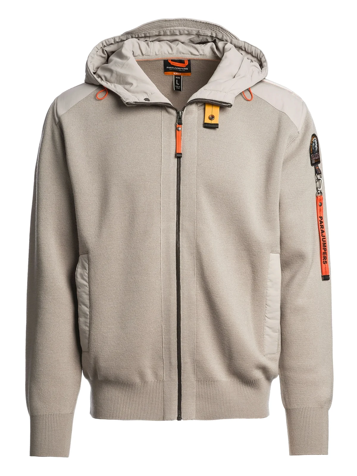 Dominic hooded zip-up cardigan