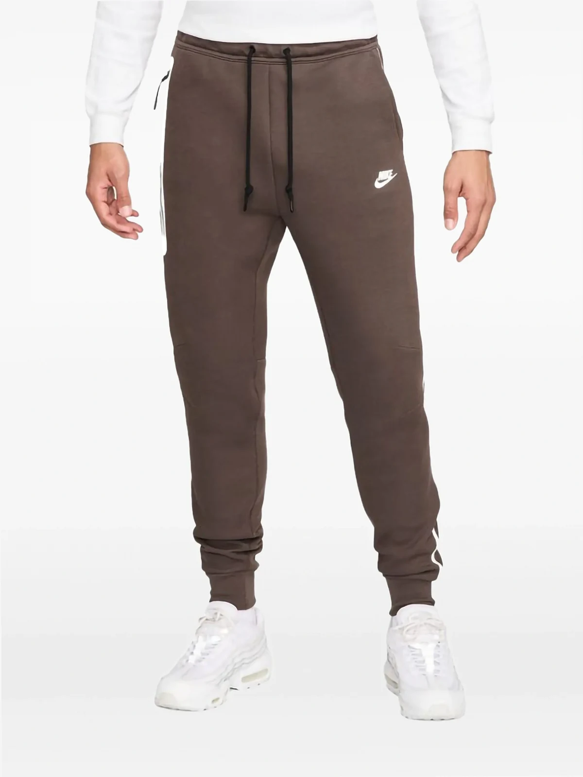 Tech "Brown" Fleece-Jogginghose