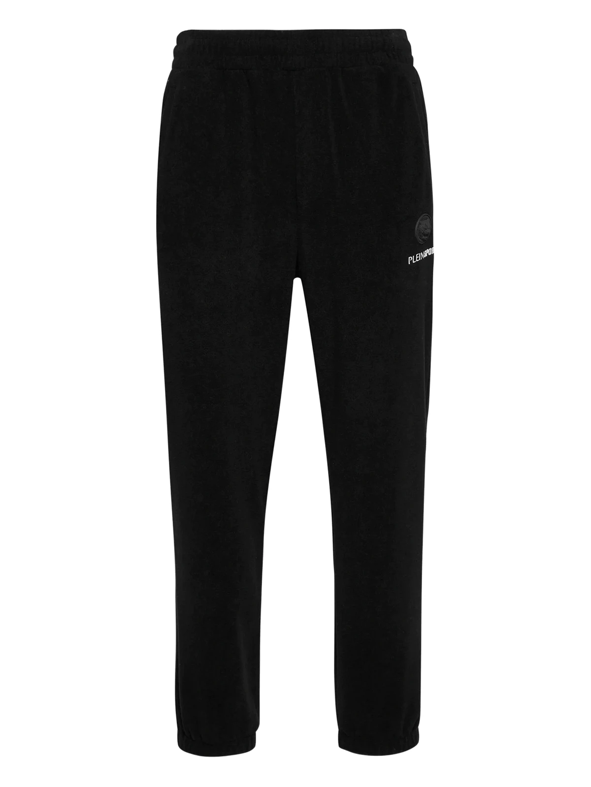 logo-embroidered fleece track pants