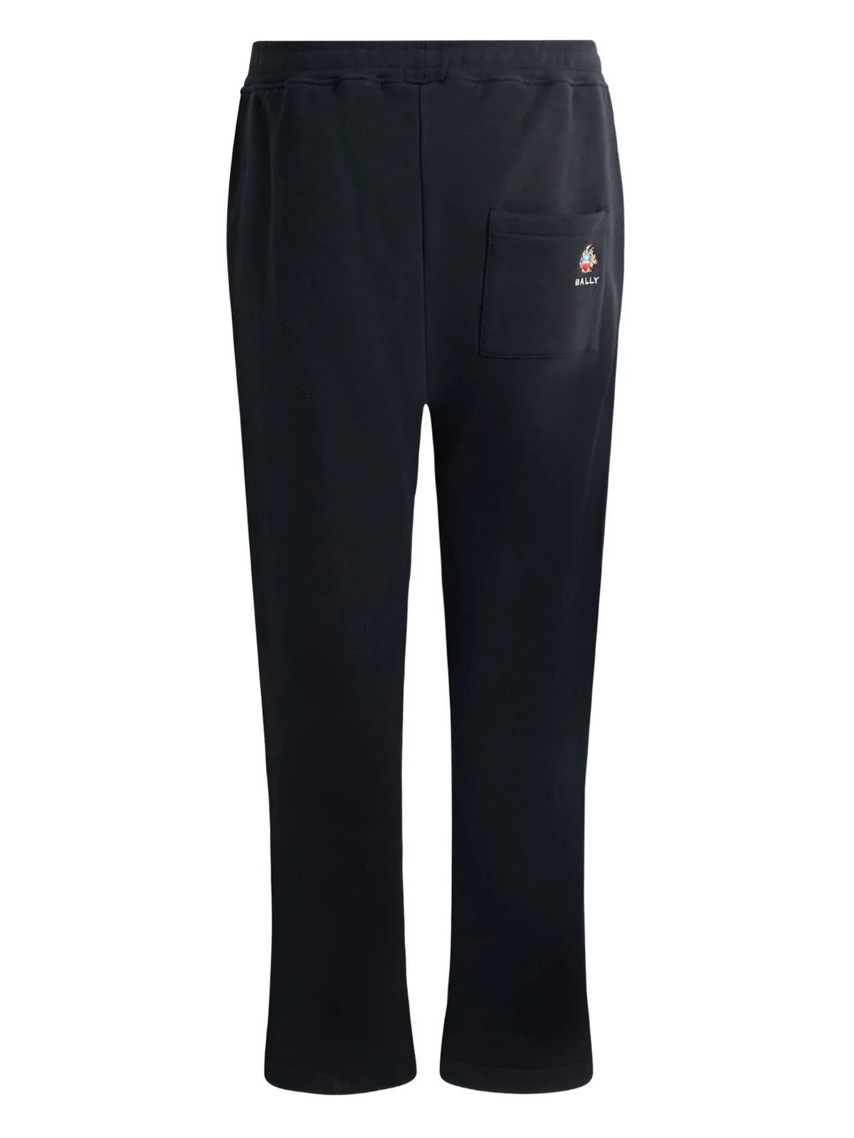 crest-embroidered sweatpants