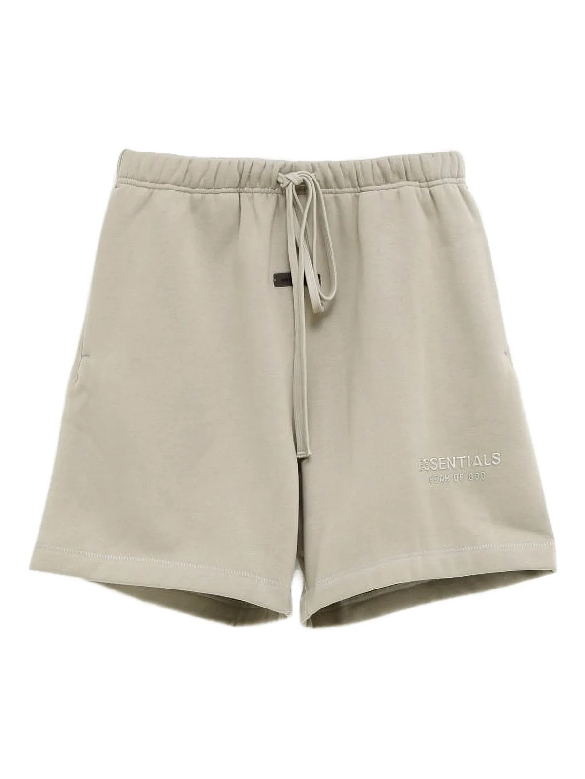 Bestickte Shorts mit elastischem Bund