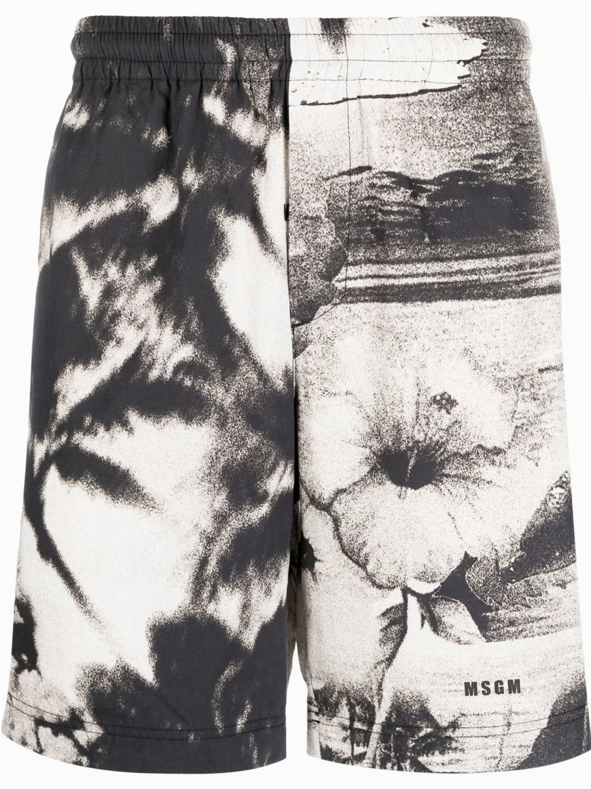 Joggingshorts mit grafischem Print