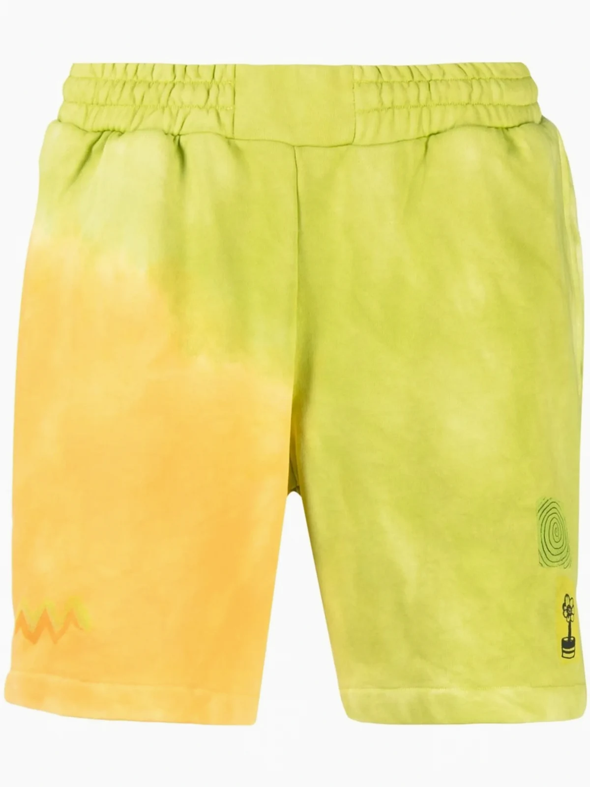 Joggingshorts mit grafischem Print