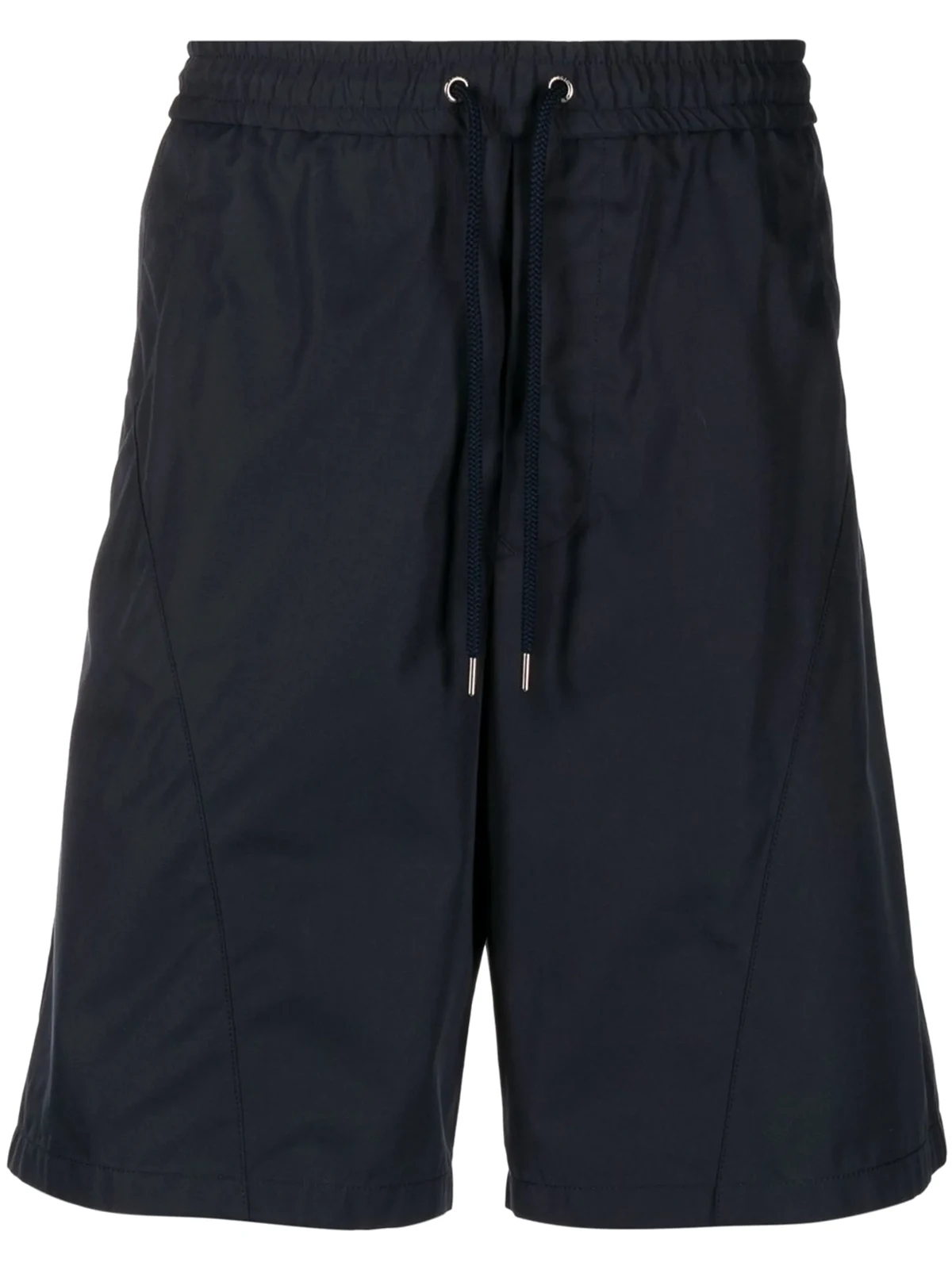 drawstring organic cotton track shorts