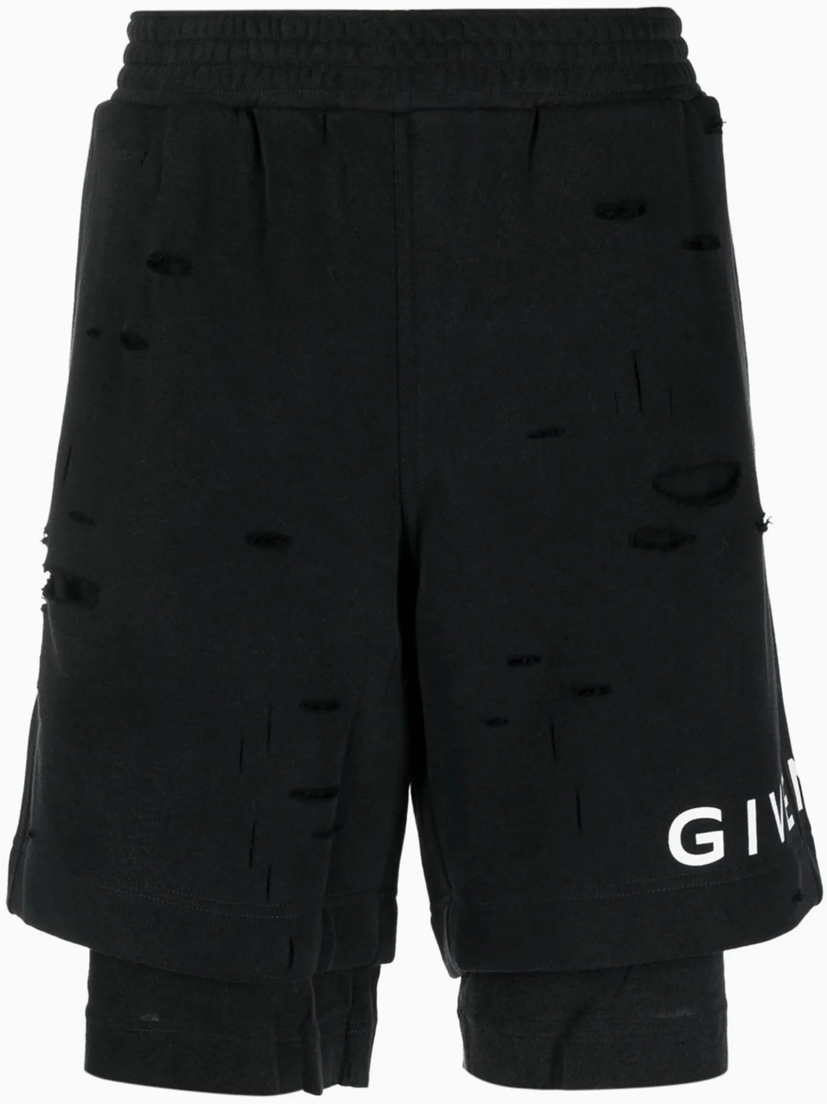 Joggingshorts mit Logo-Print