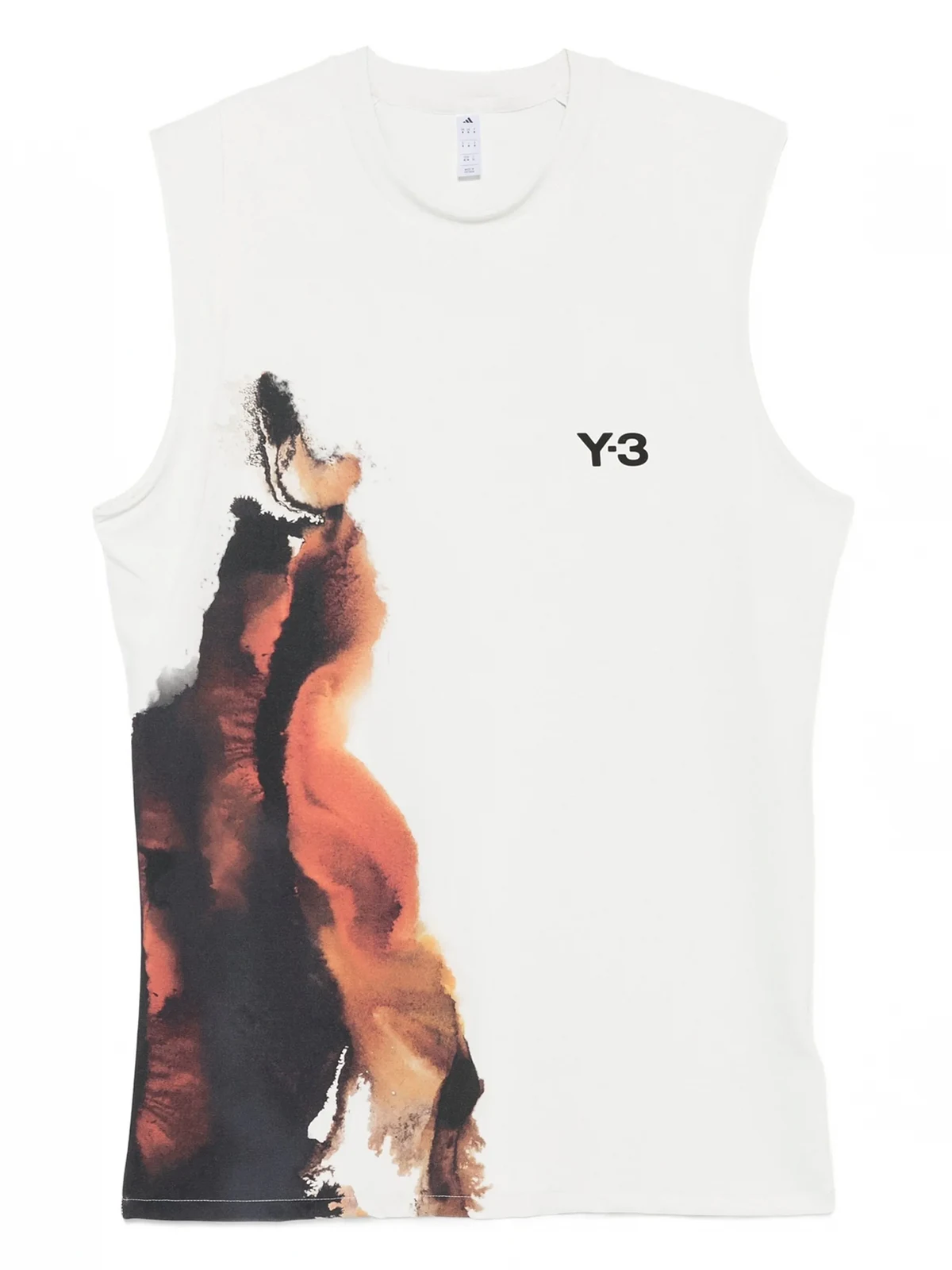 Top mit abstraktem Print