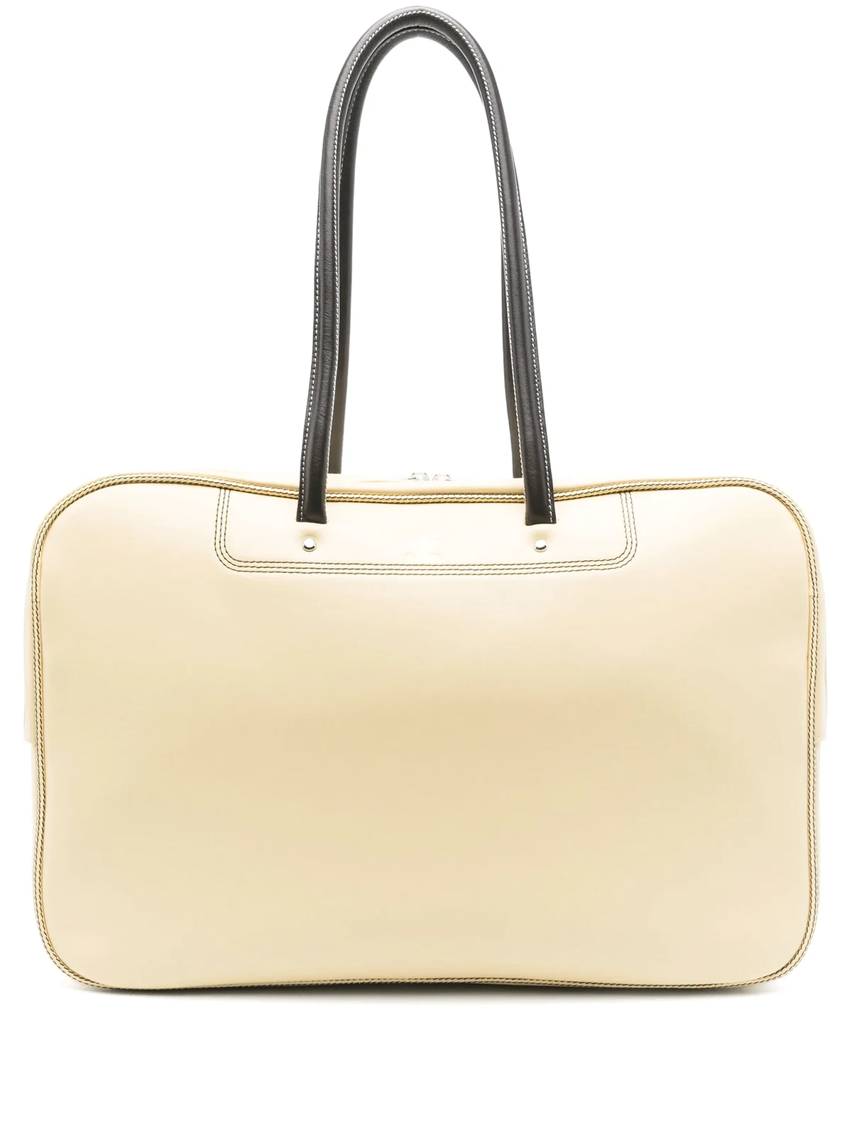 x Wales Bonner Reisetasche mit Trefoil-Prägung