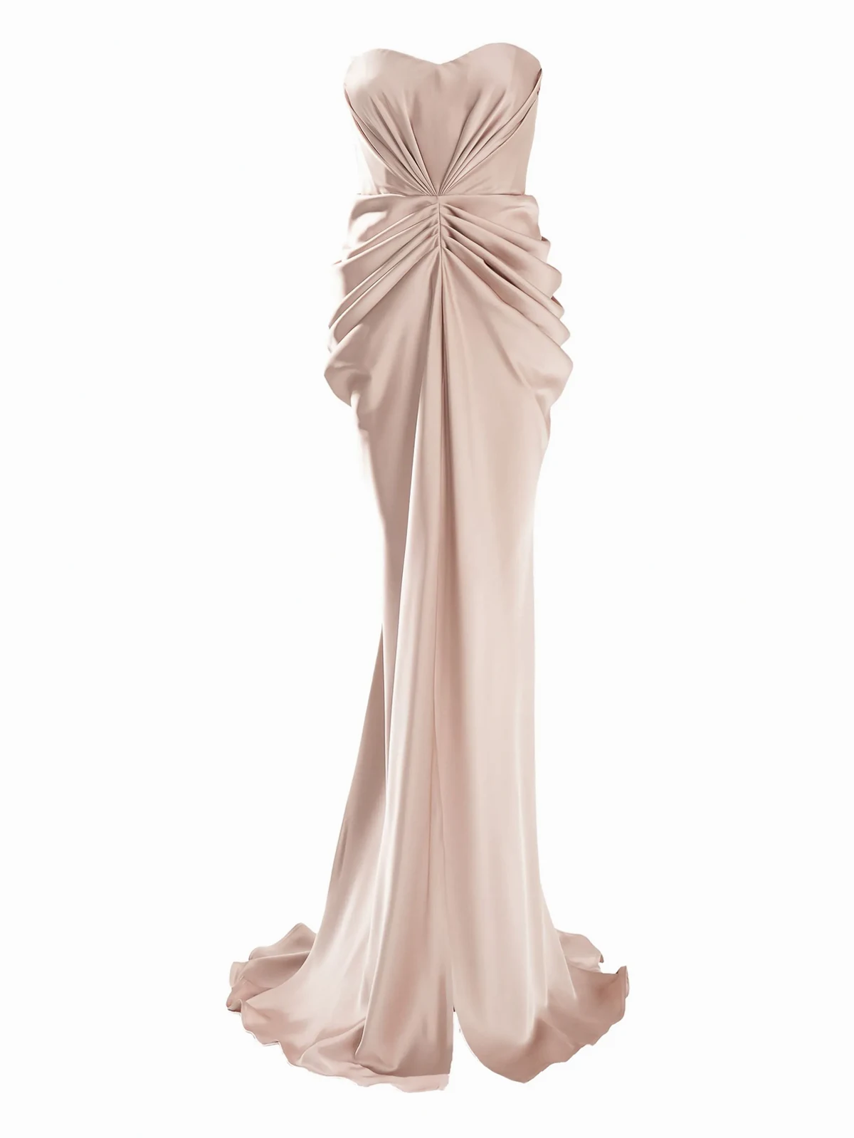 Maxikleid mit Corsage